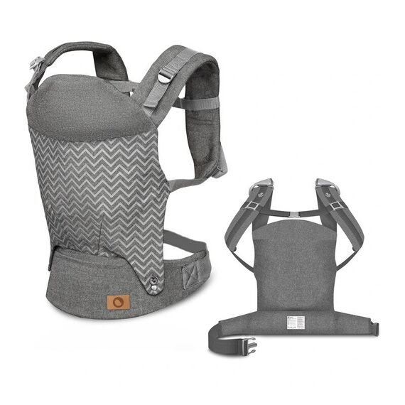 Marsupiu 2 in 1 Lionelo Margareet, Wave, Culoare: Gri  - ExclusivMAG.ro
