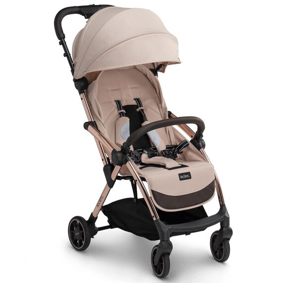 Carucior Leclerc Influencer Sand Chocolate, Culoare: Crem, Model: sport - poza 2 - ExclusivMAG.ro