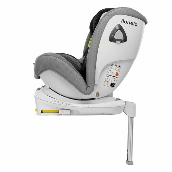 Scaun auto Lionelo Braam, rotativ 360 grade, cu Isofix, 0-36 kg, Stone, Culoare: Gri/Negru, Grupa: 0-36kg (0 luni - 12 ani) - poza 7 - ExclusivMAG.ro