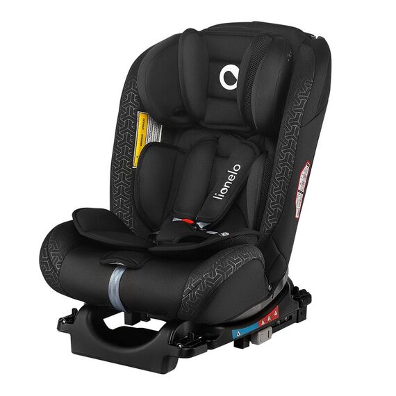 Scaun auto Lionelo Sander, cu prindere Isofix pe ambele parti, 0-36 kg, Black, Culoare: Negru, Grupa: 0-36kg (0 luni - 12 ani)  - ExclusivMAG.ro