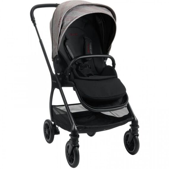 Carucior TRIV Editie Limitata Ellis Nuna, Culoare: Gri/Rosu  - ExclusivMAG.ro
