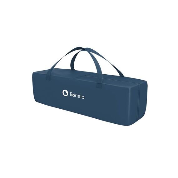 Patut pliant cu un nivel Lionelo Stefi Navy din Metal, Poliester, 120x60 cm, Albastru, Culoare: Albastru, Dimensiuni: 120x60 - poza 11 - ExclusivMAG.ro