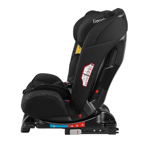 Scaun auto Lionelo Sander, cu prindere Isofix pe ambele parti, 0-36 kg, Black, Culoare: Negru, Grupa: 0-36kg (0 luni - 12 ani) - poza 3 - ExclusivMAG.ro