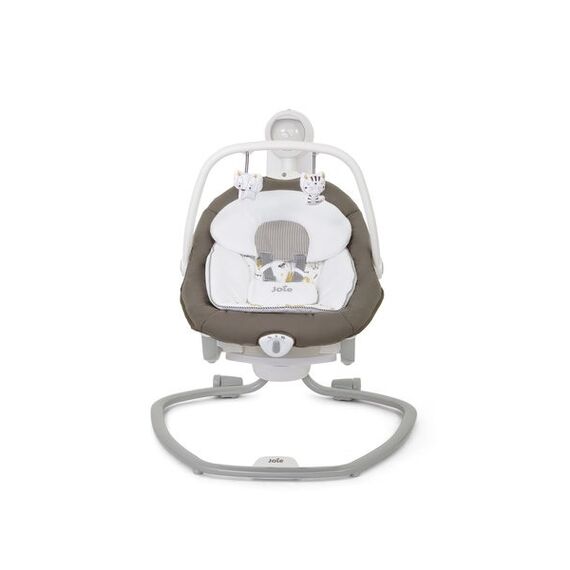 Leagan si balansoar rotativ Joie Serina 2 in 1 Cosy Spaces, Culoare: Maro  - ExclusivMAG.ro
