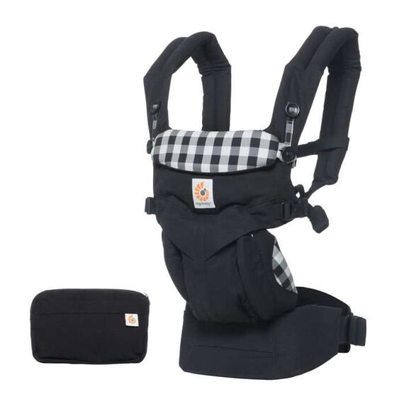 Marsupiu Omni 360 All in One Gingham, pana la 20 kg Ergobaby  - ExclusivMAG.ro