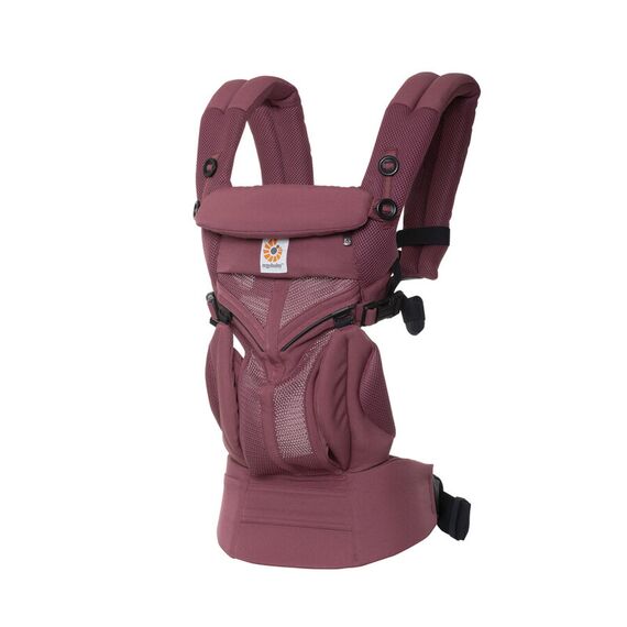 Marsupiu Omni 360 Cool Air Mesh Plum Ergobaby  - ExclusivMAG.ro
