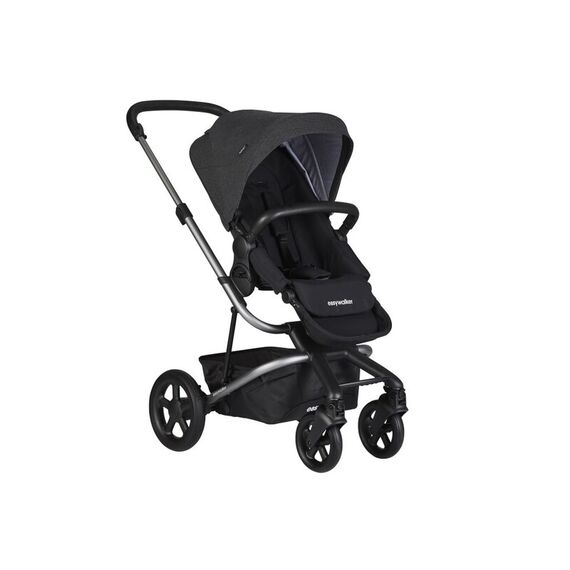 Carucior Easywalker Harvey2 Night Black Platinum Edition, Culoare: Gri/Negru  - ExclusivMAG.ro