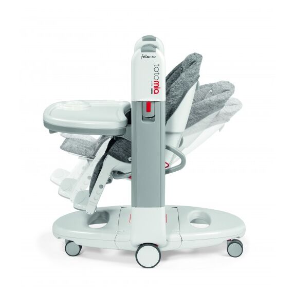 Scaun De Masa 3 in 1 Peg Perego, Tatamia Follow Me, WonderGrey, 0 - 15 Kg, Culoare: Gri - poza 3 - ExclusivMAG.ro