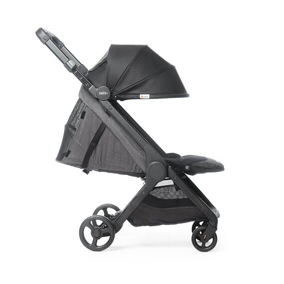 Carucior Compact Metro+ Ergobaby Black 0-22kg, Culoare: Negru - poza 3 - ExclusivMAG.ro