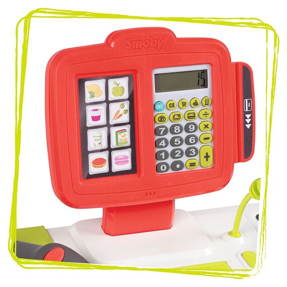 Magazin pentru copii Smoby Maxi Market cu 50 accesorii - poza 4 - ExclusivMAG.ro