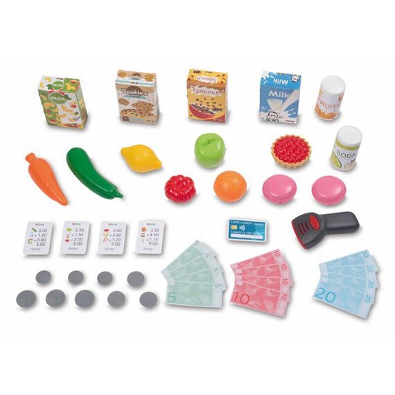 Magazin pentru copii Smoby Super Market cu 42 accesorii - poza 3 - ExclusivMAG.ro