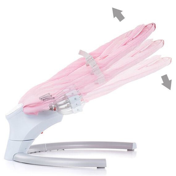 Leagan electric Chipolino Yoga peony pink, Culoare: Roz - poza 6 - ExclusivMAG.ro