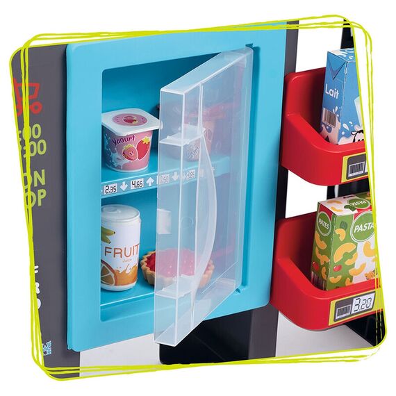 Magazin pentru copii Smoby Maxi Market cu 50 accesorii - poza 6 - ExclusivMAG.ro