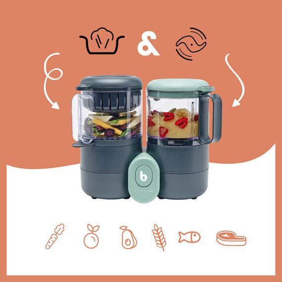 Robot multifunctional Babymoov 4 in 1 Nutribaby ONE - poza 8 - ExclusivMAG.ro