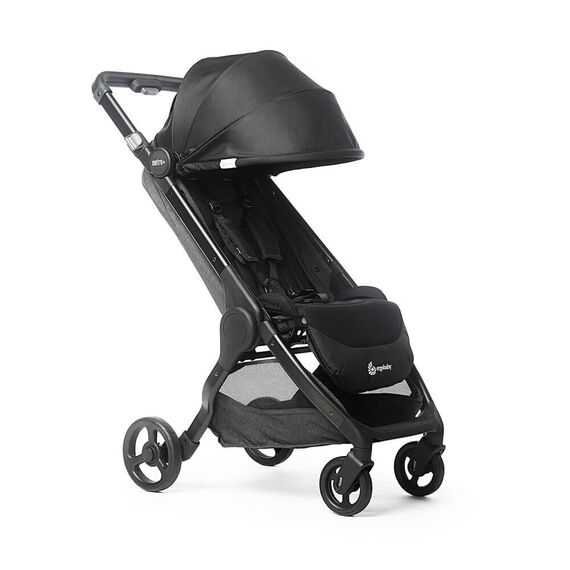 Carucior Compact Metro+ Ergobaby Black 0-22kg, Culoare: Negru  - ExclusivMAG.ro