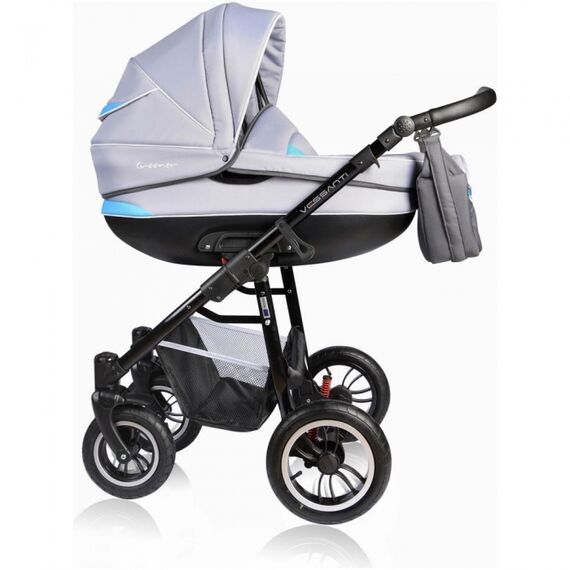 Carucior Crooner 3 in 1 Blue/Gray - Vessanti, Culoare: Blue - poza 4 - ExclusivMAG.ro