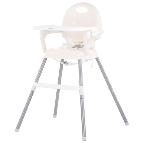 Scaun de masa Chipolino Bonbon 3 in 1 ivory, Culoare: Crem - poza 2 - ExclusivMAG.ro