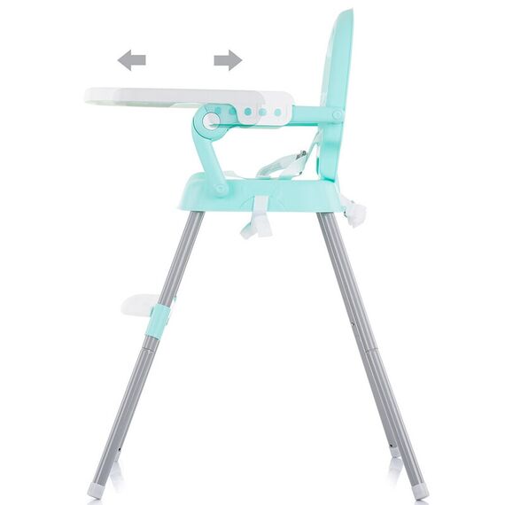 Scaun de masa Chipolino Bonbon 3 in 1 green, Culoare: Turcoaz - poza 4 - ExclusivMAG.ro