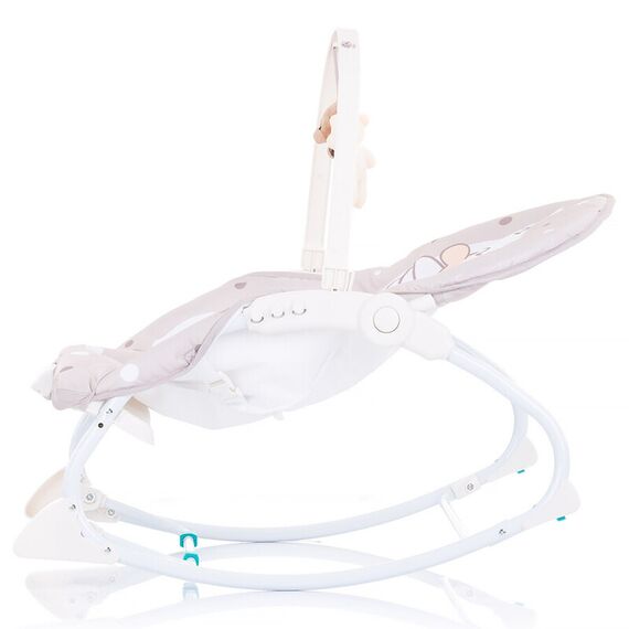 Scaunel balansoar Chipolino Enjoy beige, Culoare: Crem - poza 6 - ExclusivMAG.ro