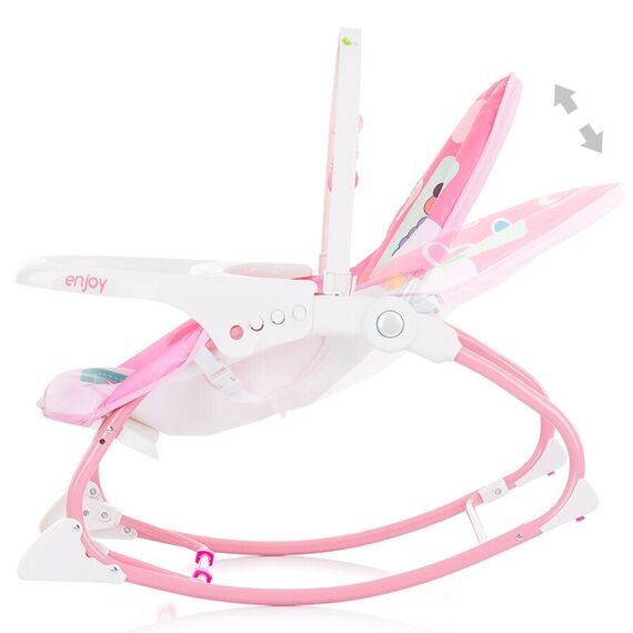 Scaunel balansoar Chipolino Enjoy pink, Culoare: Roz - poza 5 - ExclusivMAG.ro