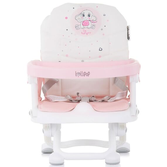 Inaltator scaun de masa Chipolino Lollipop peony pink, Culoare: Roz - poza 3 - ExclusivMAG.ro