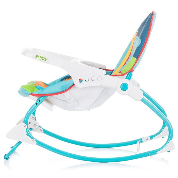 Scaunel balansoar Chipolino Enjoy blue, Culoare: Turcoaz - poza 3 - ExclusivMAG.ro