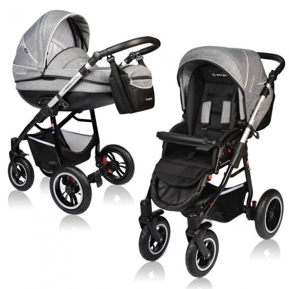 Carucior Vessanti Crooner Prestige 2 In 1 Gray, Culoare: Gri  - ExclusivMAG.ro
