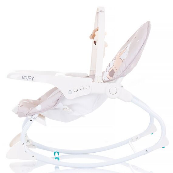 Scaunel balansoar Chipolino Enjoy beige, Culoare: Crem - poza 4 - ExclusivMAG.ro