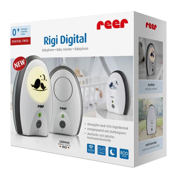 Monitor digital pentru bebelusi Rigi Digital Reer 50070 - poza 6 - ExclusivMAG.ro