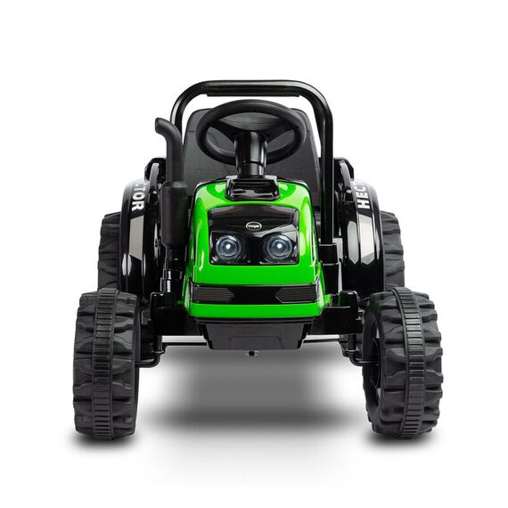 Tractor electric cu remorca si telecomanda Toyz HECTOR 12V Verde, Culoare: Verde - poza 9 - ExclusivMAG.ro