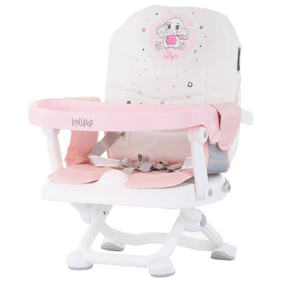 Inaltator scaun de masa Chipolino Lollipop peony pink, Culoare: Roz  - ExclusivMAG.ro