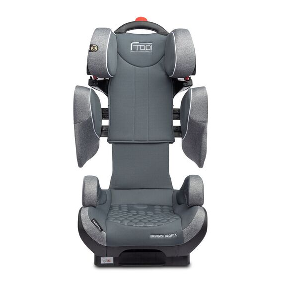 Scaun auto Caretero FRODI Isofix 15-36 Kg Gri, Culoare: Gri, Grupa: 15-36kg (4 ani - 12 ani)  - ExclusivMAG.ro