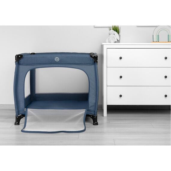 Tarc de joaca 83x83 cm Caretero QUADRA Albastru, Culoare: Albastru - poza 6 - ExclusivMAG.ro