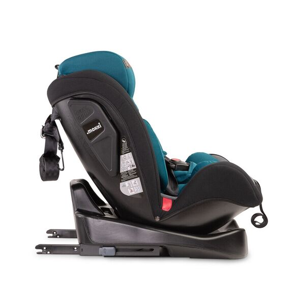 Scaun auto Caretero MOKKI Rear-facing 360 ISOFIX 0-36 Kg Mint, Culoare: Turcoaz, Grupa: 0-36kg (0 luni - 12 ani) - poza 7 - ExclusivMAG.ro