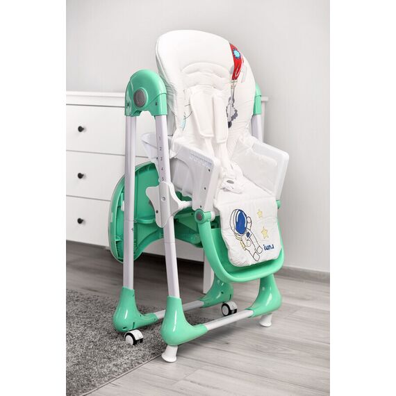 Scaun de masa Caretero LUNA Mint, Culoare: Turcoaz - poza 10 - ExclusivMAG.ro