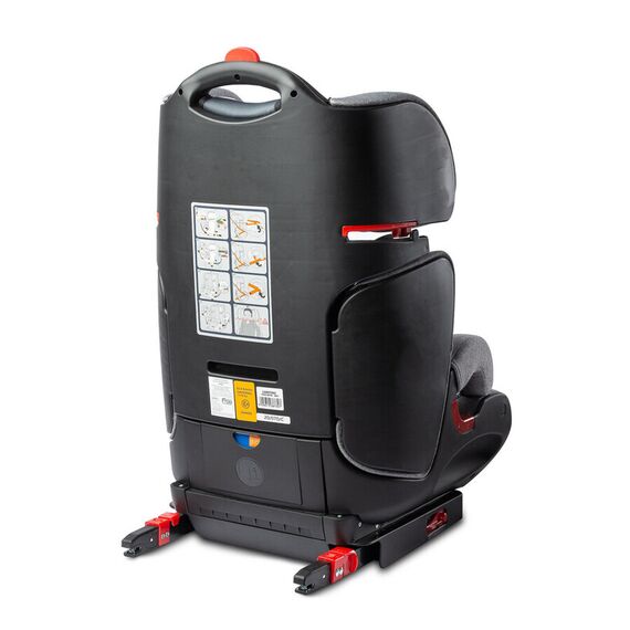 Scaun auto Caretero FRODI Isofix 15-36 Kg Gri, Culoare: Gri, Grupa: 15-36kg (4 ani - 12 ani) - poza 7 - ExclusivMAG.ro
