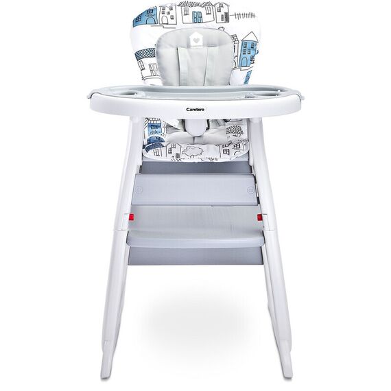 Scaun de masa transformabil Caretero HOMEE 2 in 1 Grey, Culoare: Gri - poza 5 - ExclusivMAG.ro