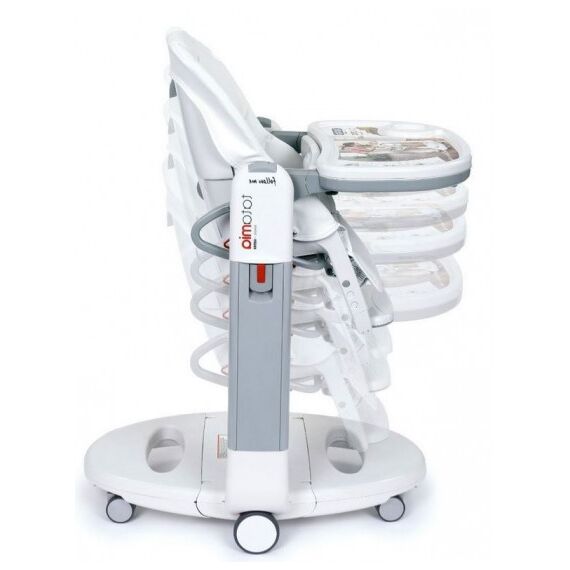 Scaun De Masa 3 in 1 Peg Perego, Tatamia Follow Me Latte, Culoare: Alb/Gri - poza 6 - ExclusivMAG.ro