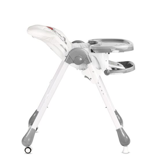 Scaun de masa Caretero LUNA Grey, Culoare: Gri - poza 7 - ExclusivMAG.ro