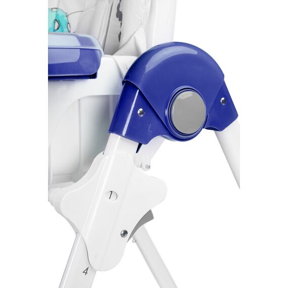 Scaun de masa Caretero LUNA Navy, Culoare: Albastru - poza 9 - ExclusivMAG.ro