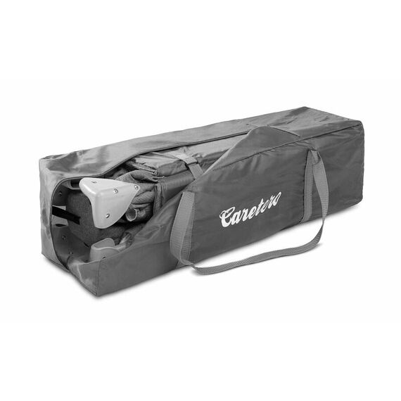 Patut pliant cu etaj intermediar Caretero BASIC PLUS Grey, Culoare: Gri deschis, Dimensiuni: 120x60 - poza 7 - ExclusivMAG.ro