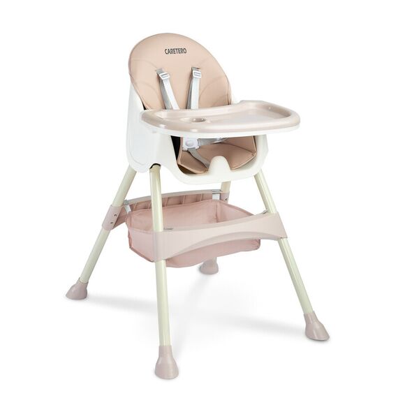 Scaun de masa transformabil Caretero BILL Roz, Culoare: Roz  - ExclusivMAG.ro