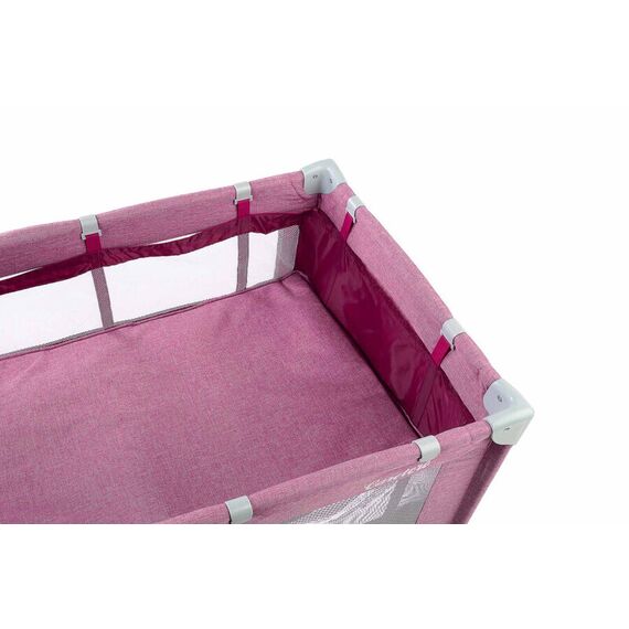 Patut pliant cu etaj intermediar Caretero BASIC PLUS Lavenda, Culoare: Mov, Dimensiuni: 120x60 - poza 3 - ExclusivMAG.ro