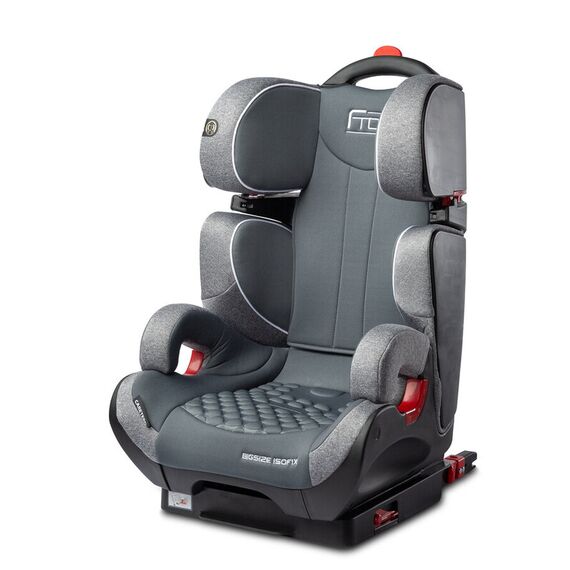 Scaun auto Caretero FRODI Isofix 15-36 Kg Gri, Culoare: Gri, Grupa: 15-36kg (4 ani - 12 ani) - poza 2 - ExclusivMAG.ro