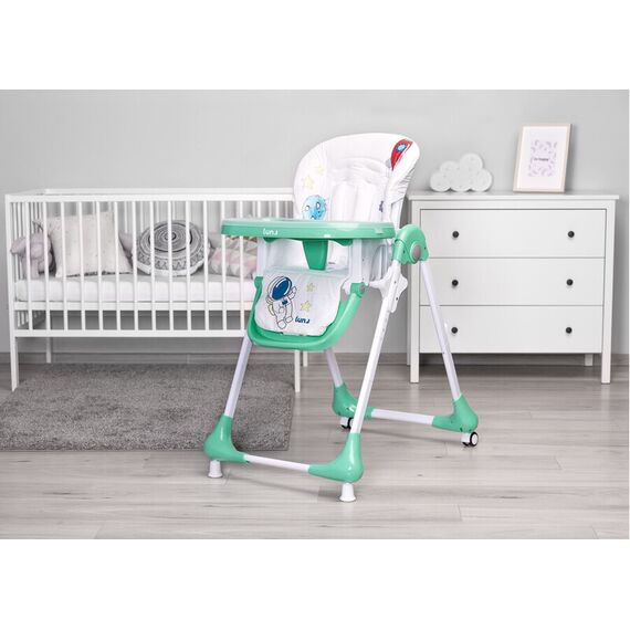 Scaun de masa Caretero LUNA Mint, Culoare: Turcoaz - poza 9 - ExclusivMAG.ro