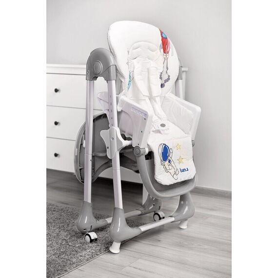 Scaun de masa Caretero LUNA Grey, Culoare: Gri - poza 9 - ExclusivMAG.ro