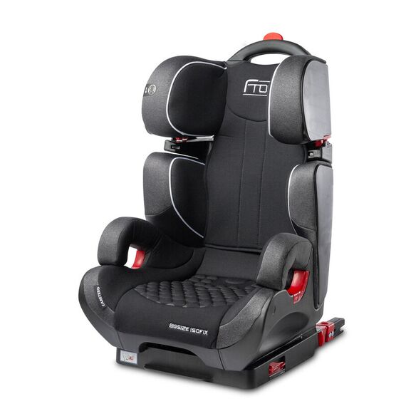 Scaun auto Caretero FRODI Isofix 15-36 Kg Grafit, Culoare: Negru, Grupa: 15-36kg (4 ani - 12 ani) - poza 2 - ExclusivMAG.ro