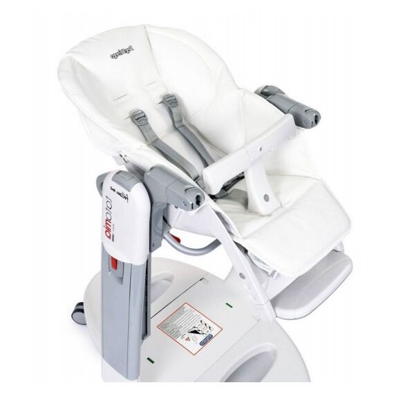 Scaun De Masa 3 in 1 Peg Perego, Tatamia Follow Me Latte, Culoare: Alb/Gri - poza 2 - ExclusivMAG.ro