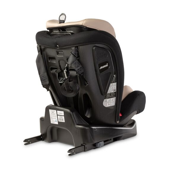 Scaun auto Caretero MOKKI Rear-facing 360 ISOFIX 0-36 Kg Beige, Culoare: Crem, Grupa: 0-36kg (0 luni - 12 ani) - poza 9 - ExclusivMAG.ro