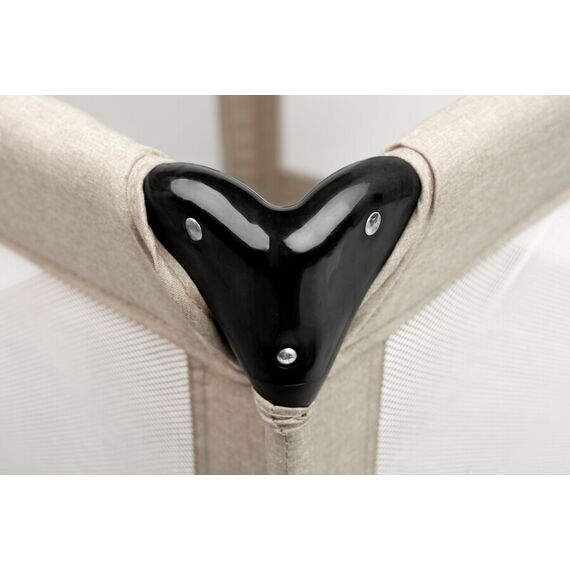 Tarc de joaca 83x83 cm Caretero QUADRA Maro, Culoare: Crem - poza 7 - ExclusivMAG.ro